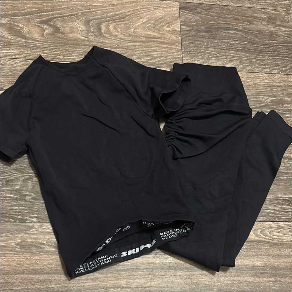 SKIMS Black Jumpsuit